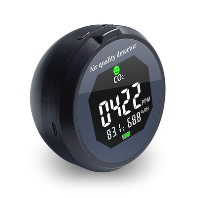 Portable CO2 Meter Air Monitor Carbon Dioxide Gas Leak Detector 80*80*55mm